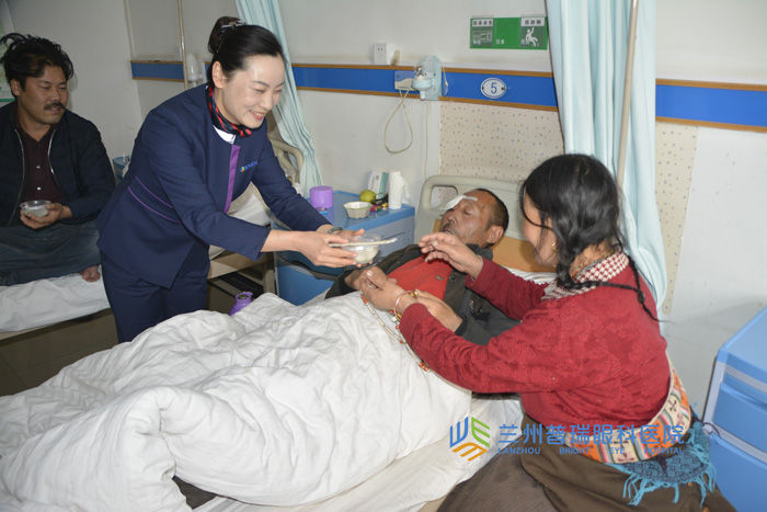 蘭州眼科醫(yī)院:給患者送上暖心元宵